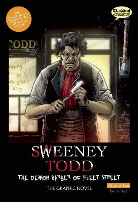 Sweeney Todd: The Demon Barber of Fleet Street, Original Text: The Graphic Novel - Library Binding