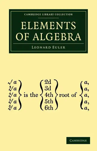 Elements of Algebra - Paperback