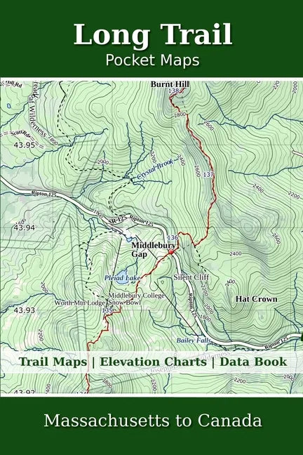 Long Trail Pocket Maps - Paperback