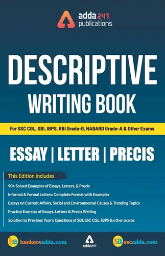 Descriptive Writing Book for SSC and Bank Exams (English Printed Edition) - Paperback