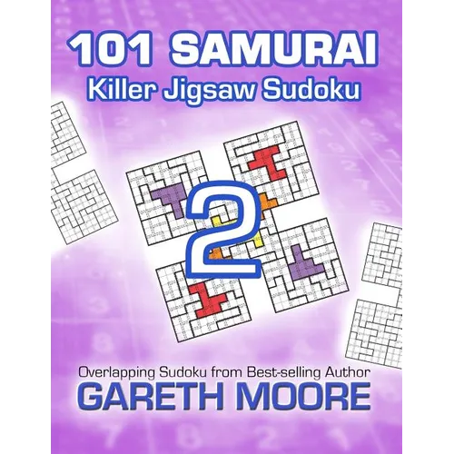 Killer Jigsaw Sudoku 2: 101 Samurai - Paperback