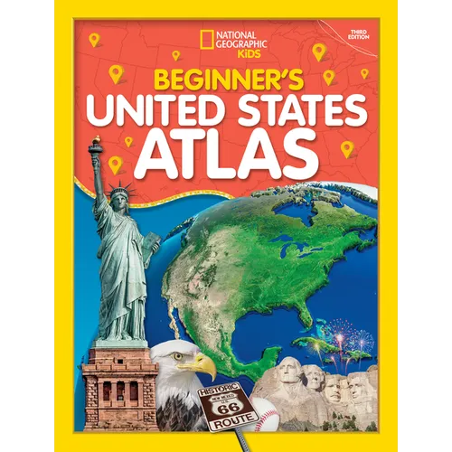National Geographic Kids Beginner's U.S. Atlas 2020, 3rd Edition - Library Binding
