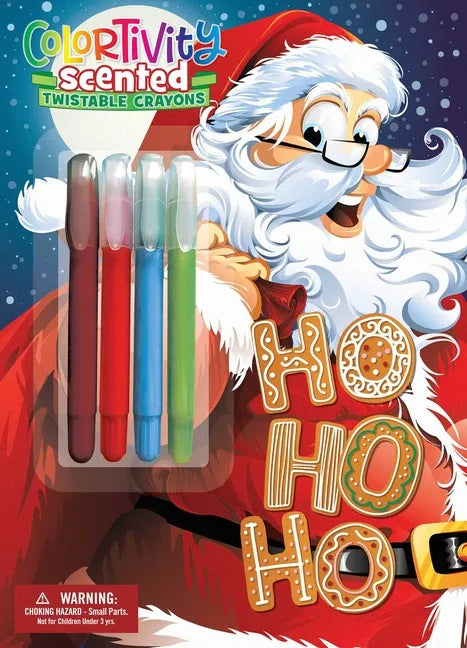 Ho Ho Ho: Colortivity with Scented Twist Crayons - Paperback