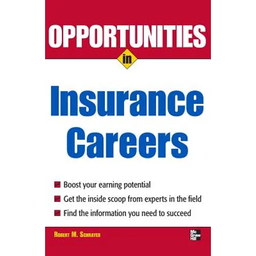 Opportunities in Insurance Careers - Paperback