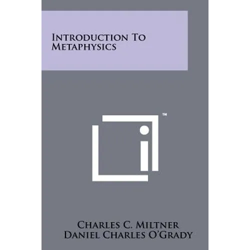 Introduction To Metaphysics - Paperback