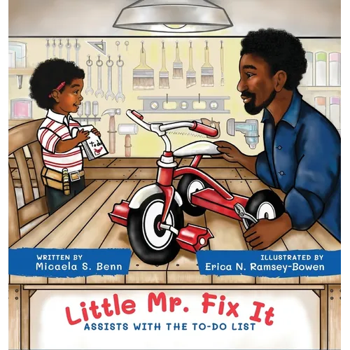 Little Mr. Fix It Assists With The To-Do List - Hardcover
