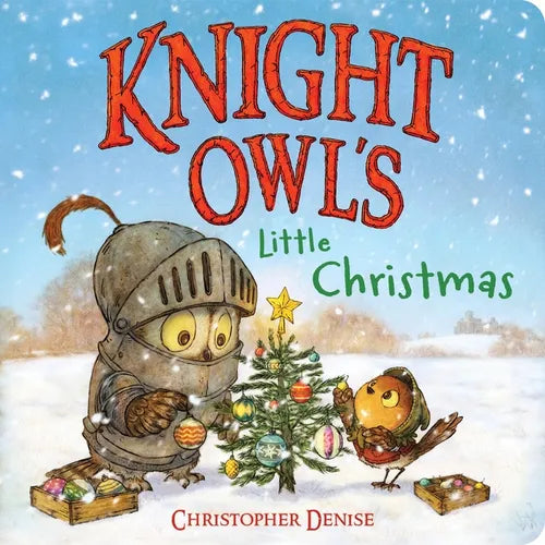 Knight Owl's Little Christmas - Board Book