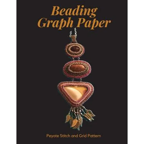 Beading Graph Paper - Peyote Stitch and Grid Pattern: 8.5 x 11