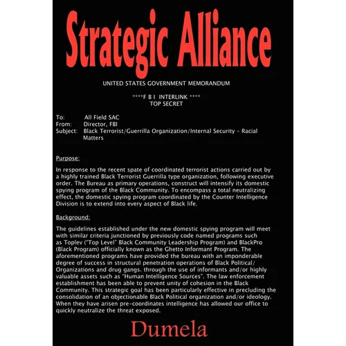 Strategic Alliance - Hardcover