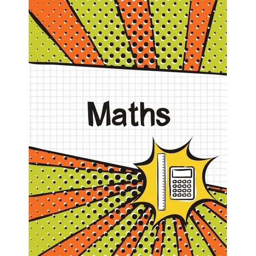 Maths Graph Paper Notebook: (Large, 8.5