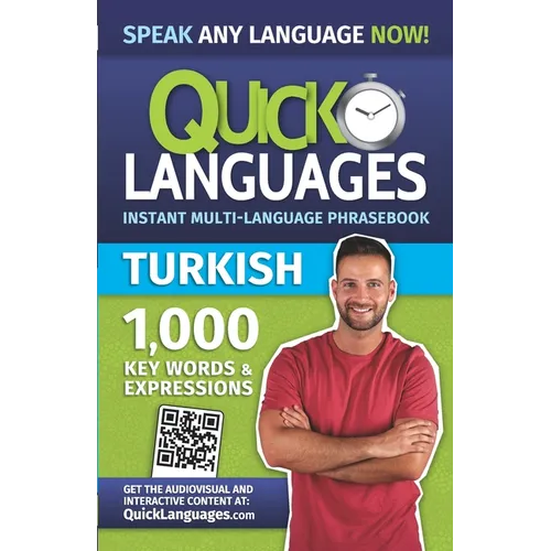 Quick Languages - English-Turkish Phrasebook / İngilizce-Türkçe Konuşma Kılavuzu - Paperback