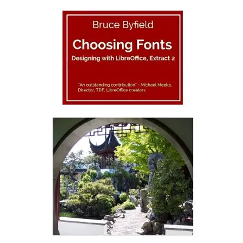 Choosing Fonts - Paperback