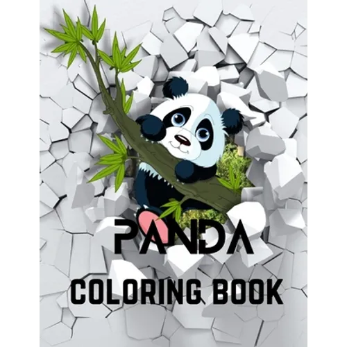 Panda coloring book: A Coloring Book of 35 Unique Panda Coe Stress relief Book Designs Paperback - Paperback