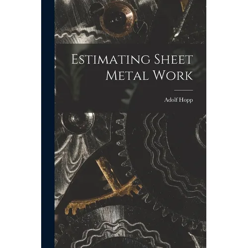 Estimating Sheet Metal Work - Paperback
