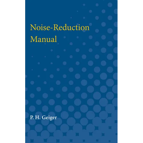 Noise-Reduction Manual - Paperback