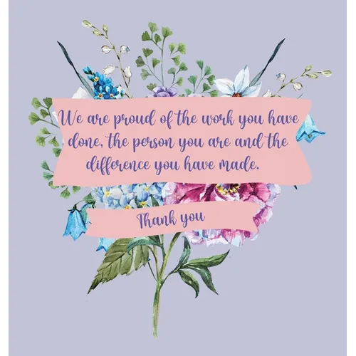 Happy Retirement Guest Book with lined pages (hardback) - Hardcover