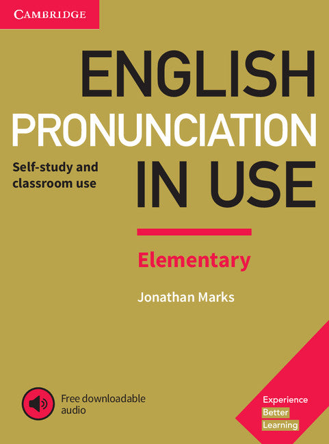 English Pronunciation in Use Elementary Book with Answers and Downloadable Audio - Paperback