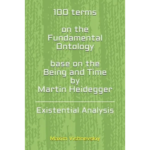100 terms on the Fundamental Ontology, base on the 