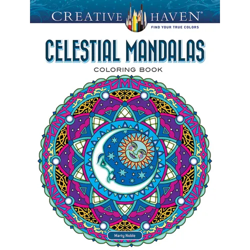 Creative Haven Celestial Mandalas Coloring Book