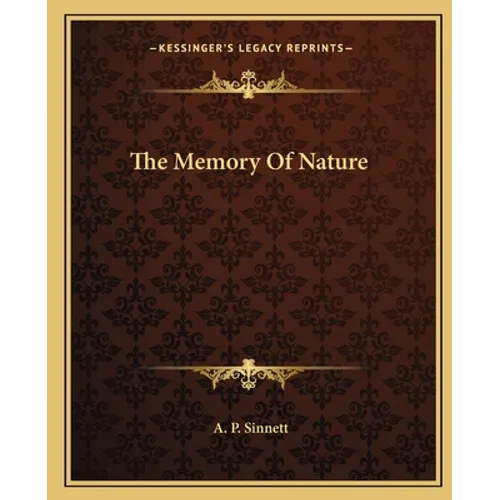 The Memory Of Nature - Paperback