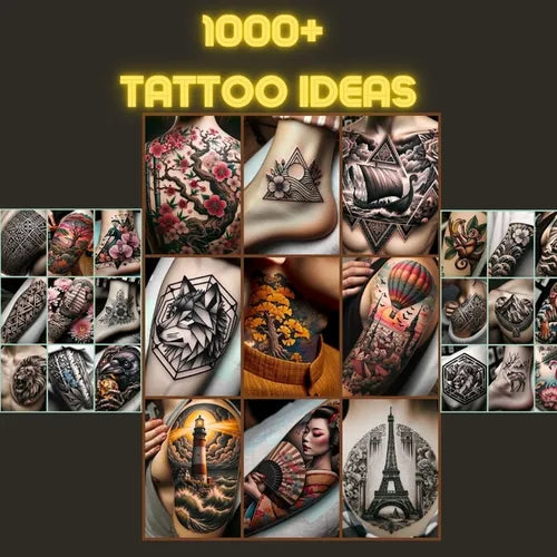 1000+ Tattoo Ideas - Paperback