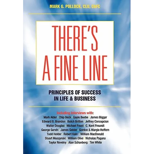 There's A Fine Line - Hardcover
