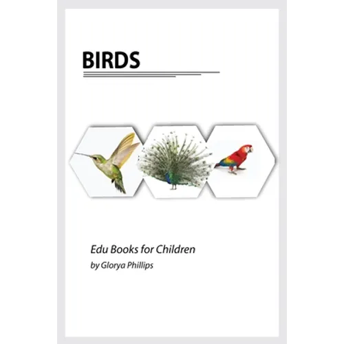 Birds: Montessori real birds book, bits of intelligence for baby and toddler, children's book, learning resources. - Paperback