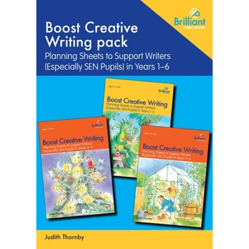 Boost Creative Writing pack: Planning Sheets to Support Writers (Especially Sen Pupils) in Years 1-6 - Paperback
