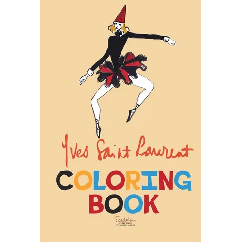 Yves Saint Laurent Coloring Book - Paperback