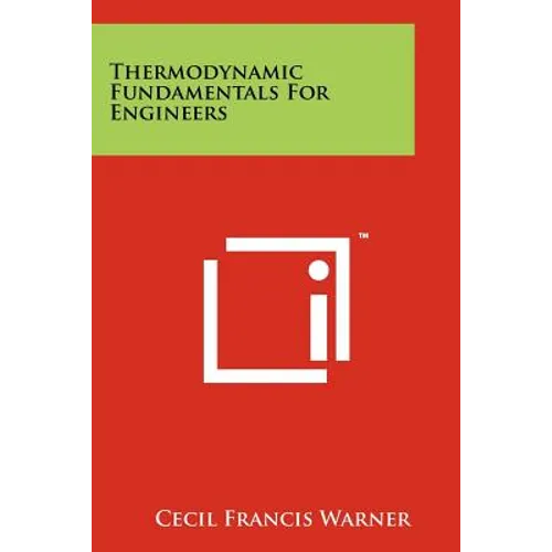 Thermodynamic Fundamentals for Engineers - Paperback