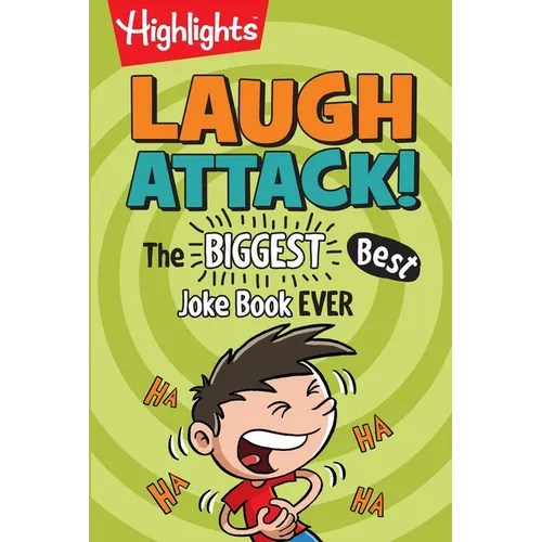 Laugh Attack!: Over 1,000 Jokes for Kids, Must-Have Kids Joke Book with Knock-Knocks, Riddles, Tongue Twisters and Cartoons - Paperback