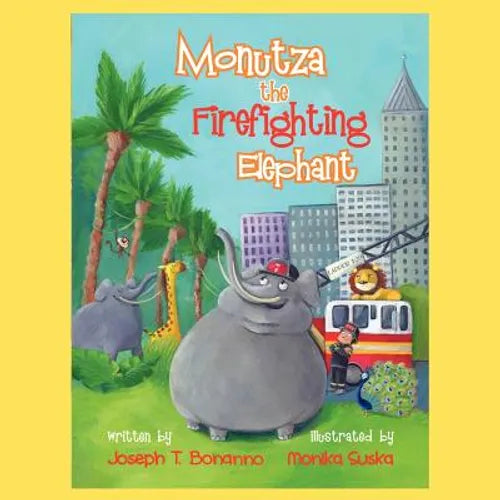 Monutza The Firefighting Elephant - Paperback