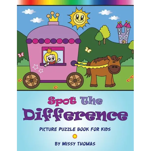 Spot The Difference - Picture Puzzle Book For Kids - Paperback