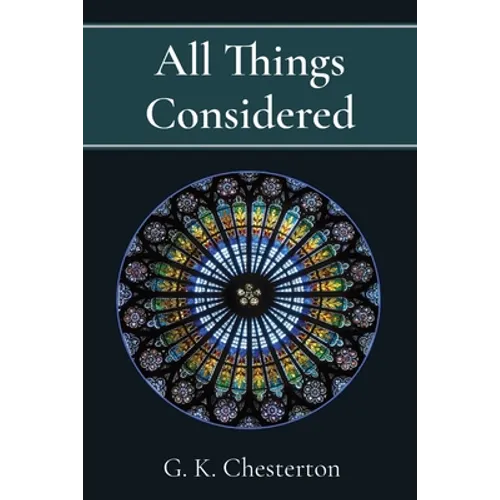 All Things Considered - Paperback