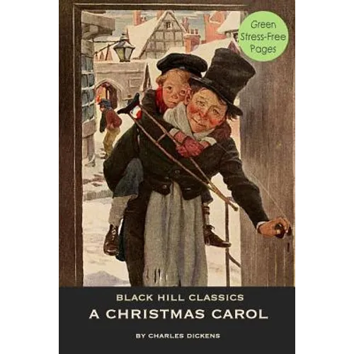 A Christmas Carol: Dyslexia-Friendly Large Print With Green Pages - Paperback