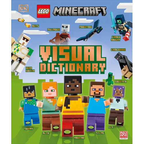 Lego Minecraft Visual Dictionary (Library Edition): This Edition Does Not Include a Minifigure - Library Binding