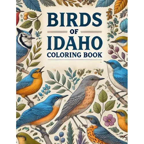 Birds of Idaho Coloring Book - Paperback