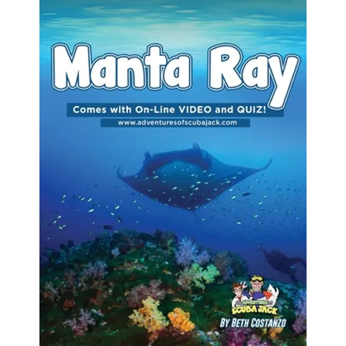 Manta Ray Activity Workbook For Kids - Paperback