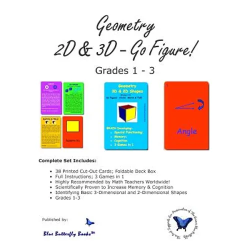 Geometry 3D & 2D: Go Figure! - Paperback
