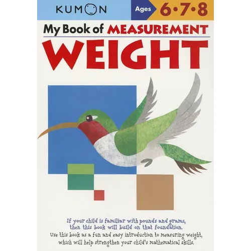Kumon My Book of Measurement Weight - Paperback