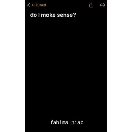 do I make sense? - Paperback
