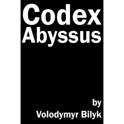 Codex Abyssus - Paperback
