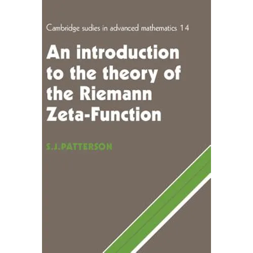 Intro Theo Riemann Zeta Function - Paperback