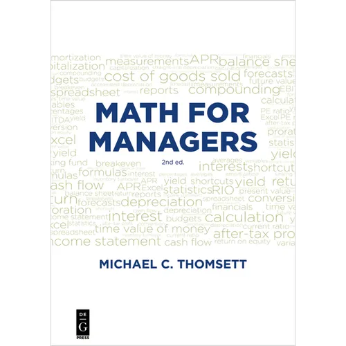 Math for Managers - Paperback