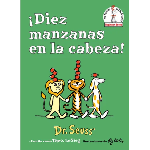 ¡Diez Manzanas En La Cabeza! (Ten Apples Up on Top! Spanish Edition) - Hardcover