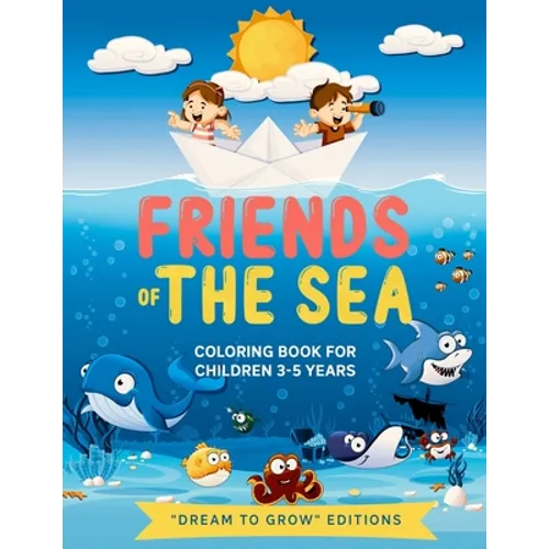 Friends of the Sea: Coloring book for children 3-5 years - Paperback