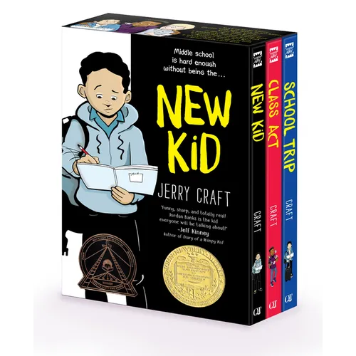 New Kid 3-Book Box Set: A Graphic Novel Collection: New Kid, Class Act, School Trip - Paperback