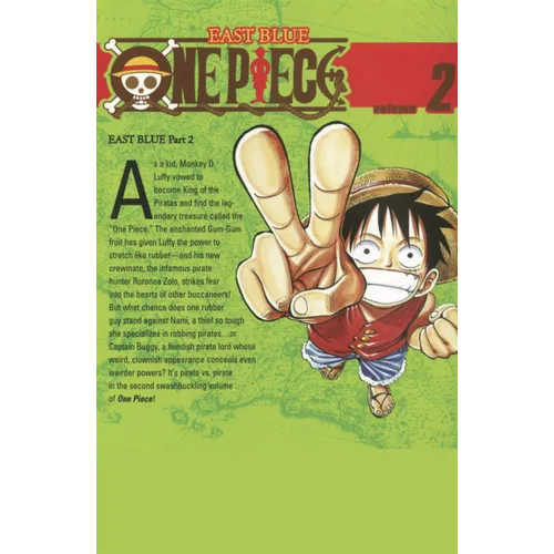 Buggy the Clown. (One Piece, Vol. 2) - Hardcover