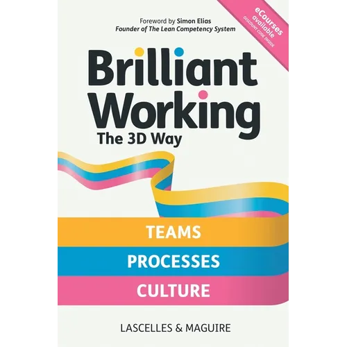 Brilliant Working the 3D Way: Continuous improvement for working teams, processes and culture - Paperback