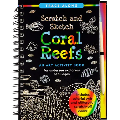Scratch & Sketch Coral Reefs - Spiral
